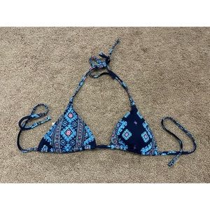 Aerie triangle swimsuit top